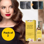 Japanese Long Lasting Natural Hair Dye Shampoo  Buy 1 Get 1 Free
