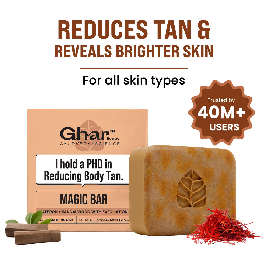 Magic Soap (Sandal Wood and Saffron Soap)
