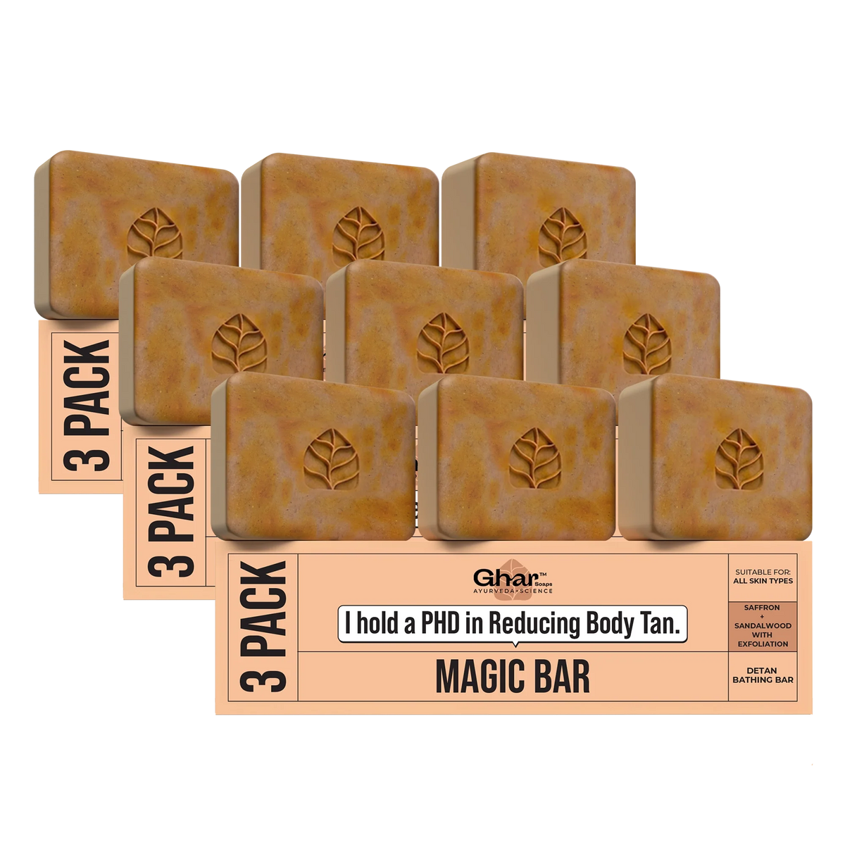 Magic Soap (Sandal Wood and Saffron Soap)