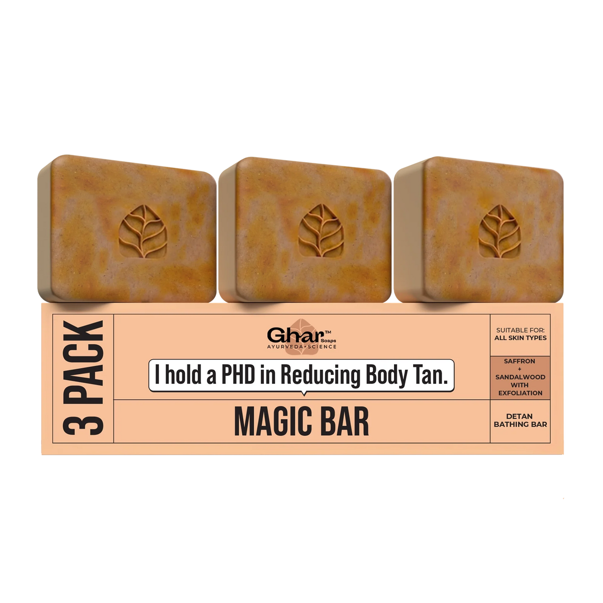 Magic Soap (Sandal Wood and Saffron Soap)