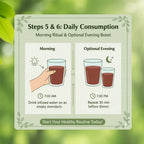 SugarCare Balance Wooden Water Glass (Natural Sugar Solution)